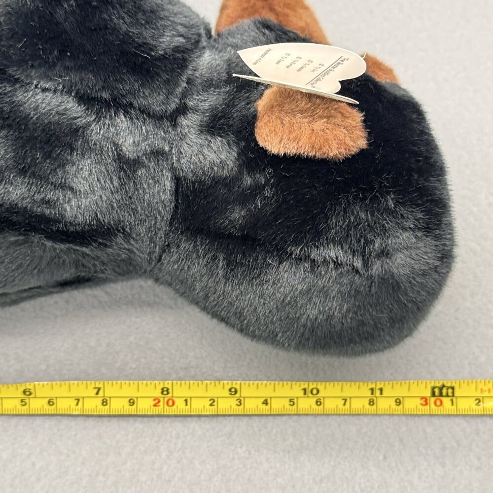 Vintage Congo Gorilla Black Plush Stuffed Animal TY Beanie Buddies 1999 12" - Picture 11 of 11